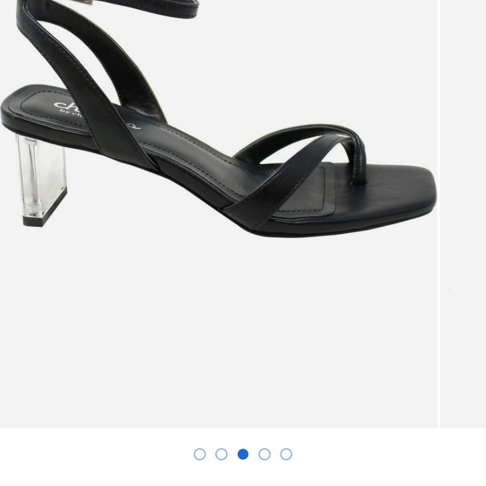 Charles by Charles Gancy Ankle Strap Heeled Sandals - Picture 3 of 11